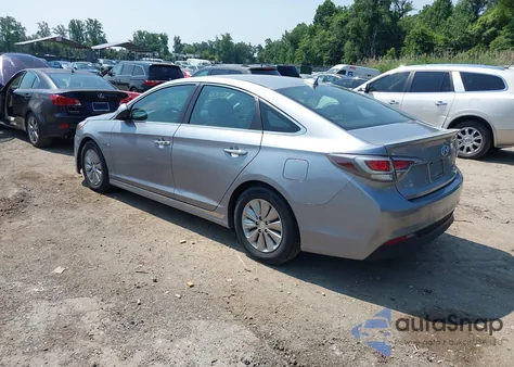 2017 Hyundai Sonata Hybrid Se from USA, damaged, VIN KMHE24L19HA043524